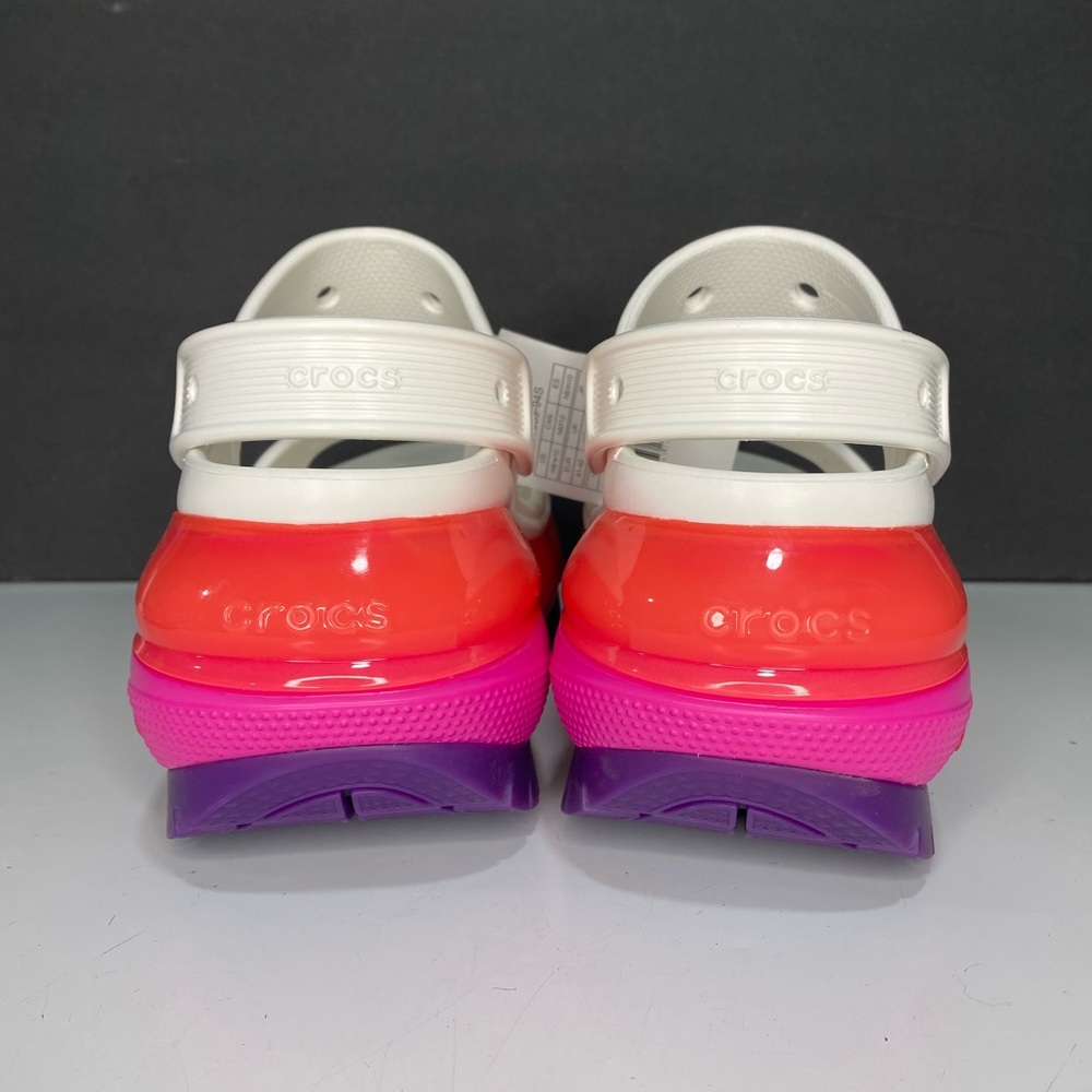 Crocs Classic Mega Crush Sandal Unisex Thick Soled Sandals W 10 M 8 NWT NEW** - Picture 4 of 10